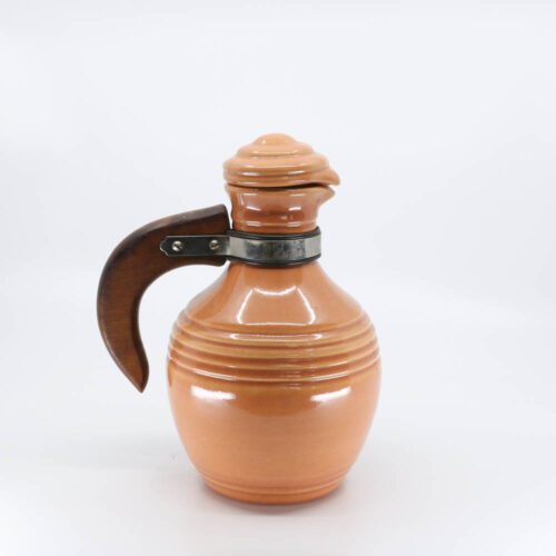 Pacific Pottery Hostessware 438 Carafe Apricot (early)