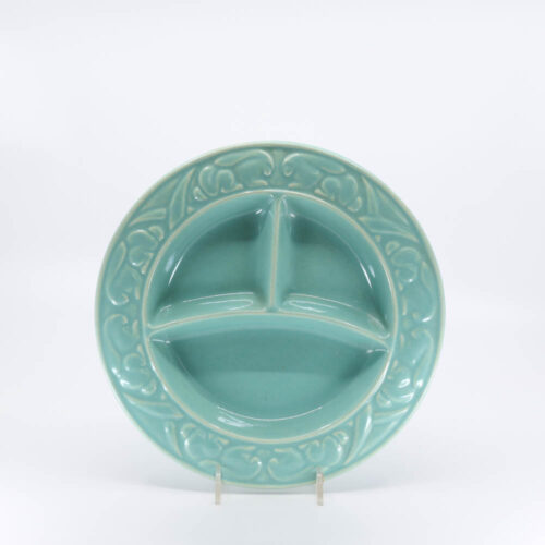 Pacific Pottery Hostessware 656 Child's Plate Green