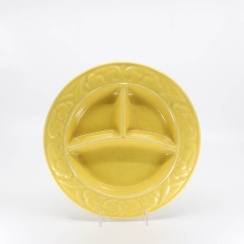 Pacific Pottery Hostessware 656 Child's Plate Yellow