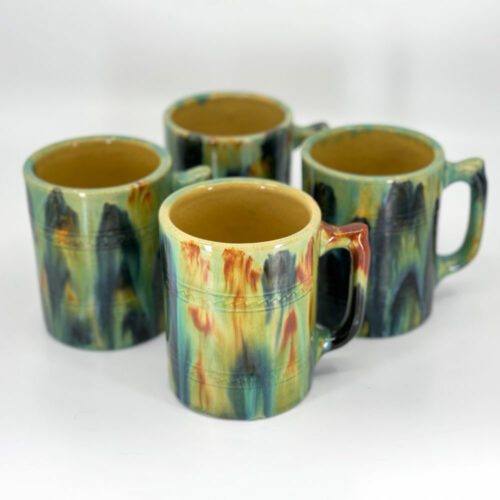 QwkDog Pacific Pottery Hostessware 502 Tankard Mugs Blended