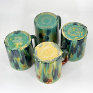 QwkDog Pacific Pottery Hostessware 502 Tankard Mugs Blended