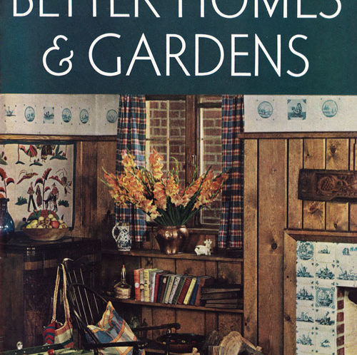 Better Homes Jan 1938 Cover