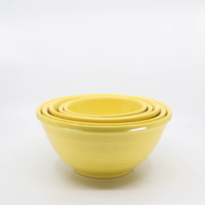 Pacific Pottery Hostessware Mixing Bowl Set Yellow
