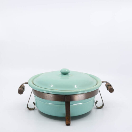 Pacific Pottery Hostessware 209 Casserole Green