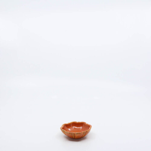 Pacific Pottery Hostessware 437 Nut Dish Red