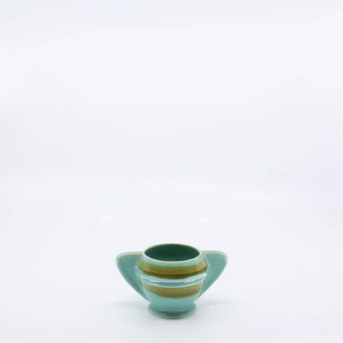 Pacific Pottery Hostessware 450 Demi Sugar Dec 2007 Green