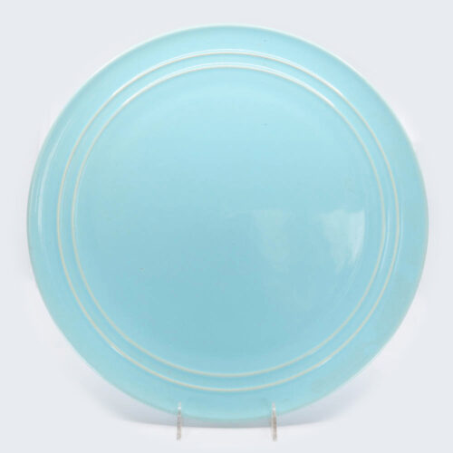 Pacific Pottery Hostessware 612 Chop Plate Aqua