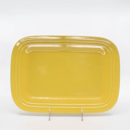 Pacific Pottery Hostessware 616 Rectangular Tray Med Yellow