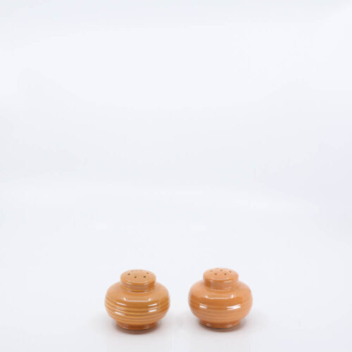 Pacific Pottery Hostessware 621-622 Salt Pepper Apricot