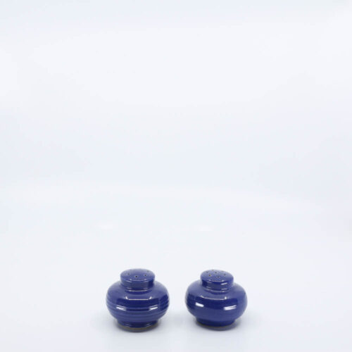 Pacific Pottery Hostessware 621-622 Salt Pepper Pacblue