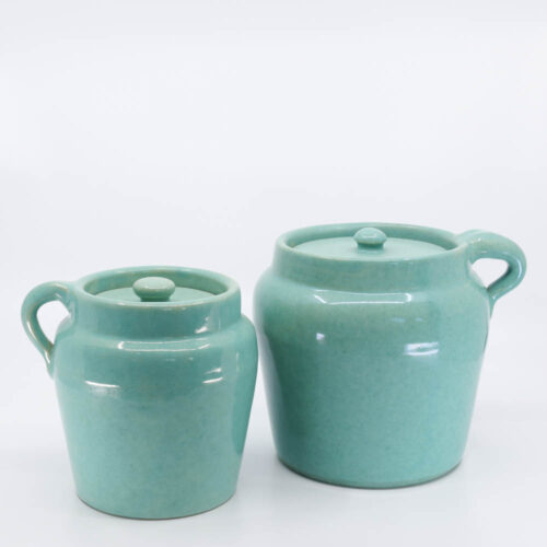 Pacific Pottery Hostessware 226-227 Beanpot Green