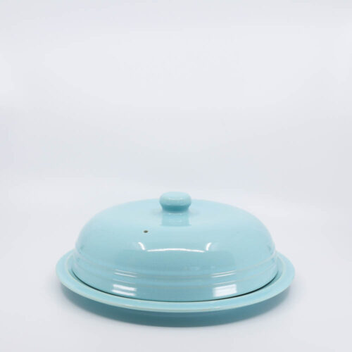 Pacific Pottery Hostessware 639 Muffin Cover Aqua