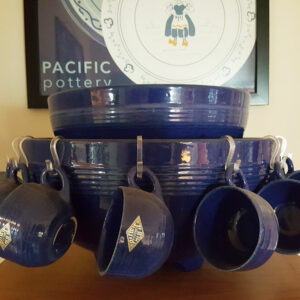 Pacific Pottery 312 Punch Bowl - Pacific Blue