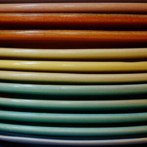 Pacific Pottery Stacked Plates Header