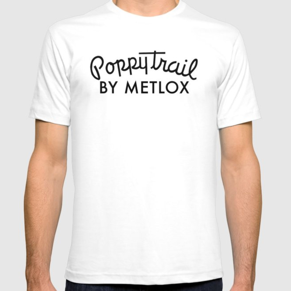 QwkDog Metlox Poppytrail Logo T-Shirt