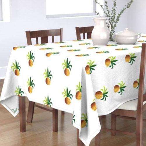 QwkDog Metlox Tropicana Pineapple Tablecloth 03