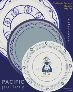 QwkDog Pacific Pottery Decorated Print 03