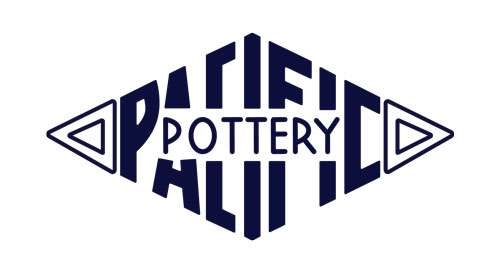 QwkDog Pacific Pottery Logo Design