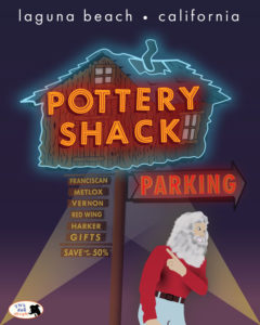 QwkDog Pottery Shack Laguna Print