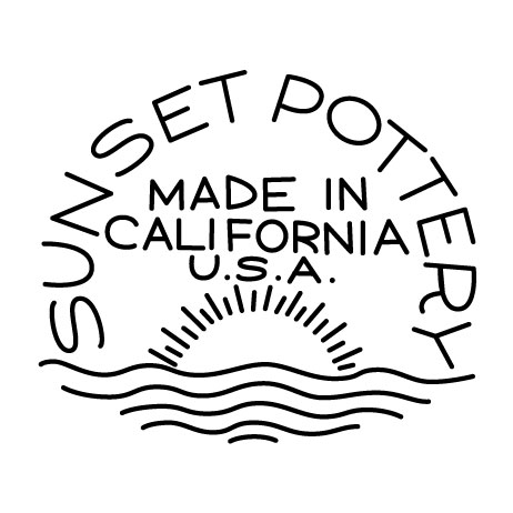 Vernon Kilns Sunset Pottery Logo