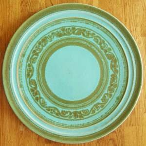 Pacific Pottery Hostessware 619 Chop Plate HMC
