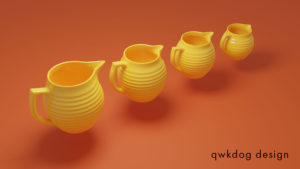QwkDog Bauer Pottery Pitchers