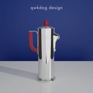QwkDog 3D Art Deco Shaker
