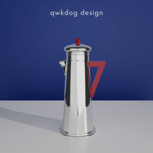 QwkDog 3D Art Deco Shaker - Forman Bros
