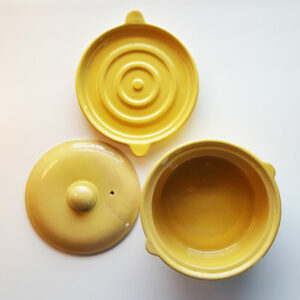 Pacific Pottery Hostessware 200-201 Casserole Yellow
