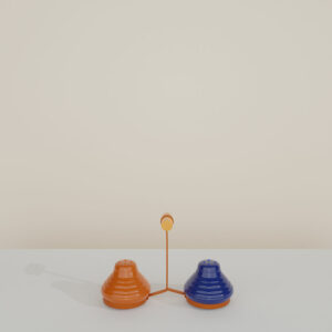 Bauer Pottery Ringware Salt & Pepper Shakers