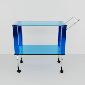 QwkDog 3D Memphis-Milano Manhattan Bar Cart