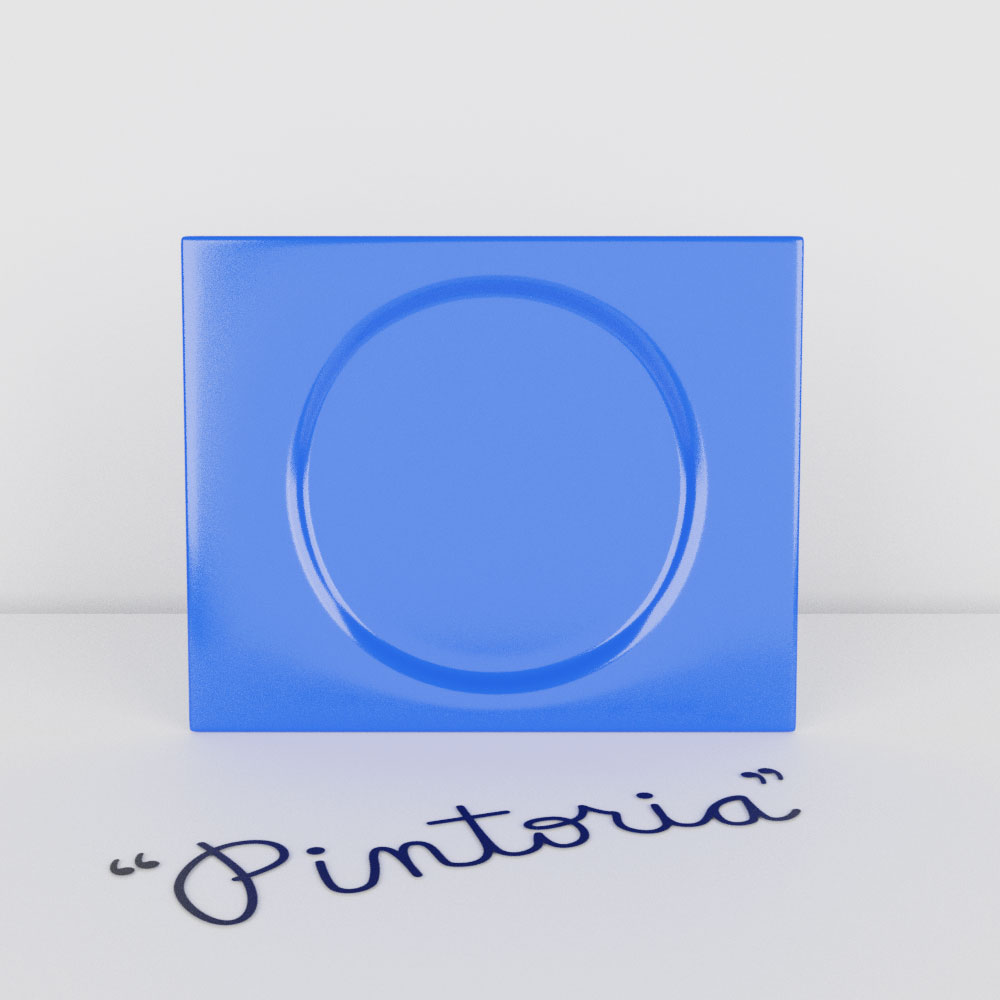 QwkDog 3D Metlox Pintoria Dinner Plate