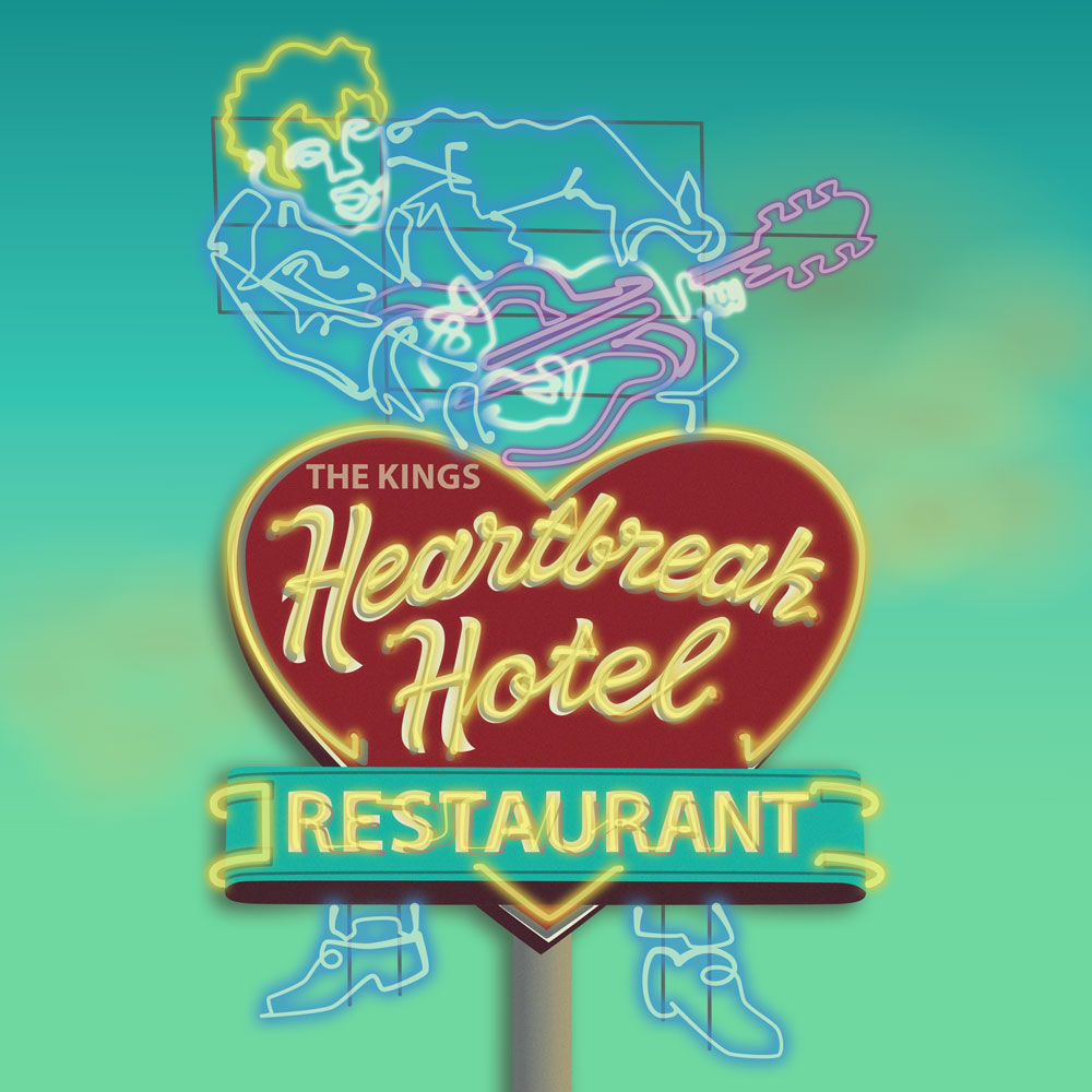 QwkDog Neon Heartbreak Hotel