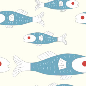 QwkDog Merida Fish Pattern