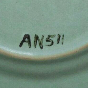 Pacific Pottery Decorated AN511 Mark