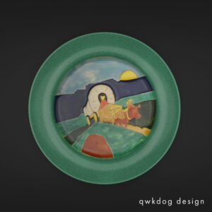 QwkDog 3D San Jose Pottery Covered Wagon