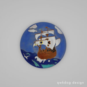 QwkDog 3D Catalina Pottery Galleon
