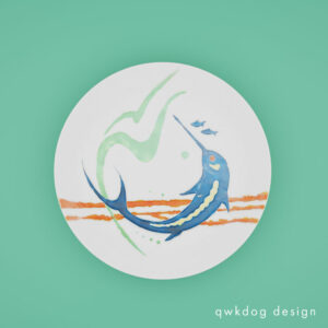 QwkDog 3D San Jose Pottery Marlin