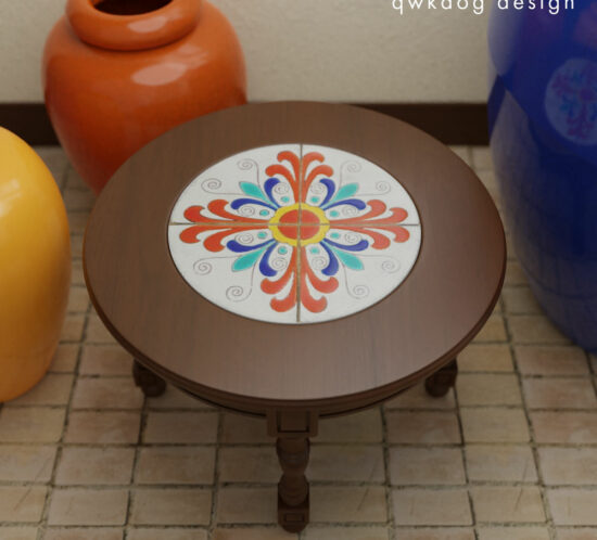 QwkDog 3D D&M Tile Table Pattern #1