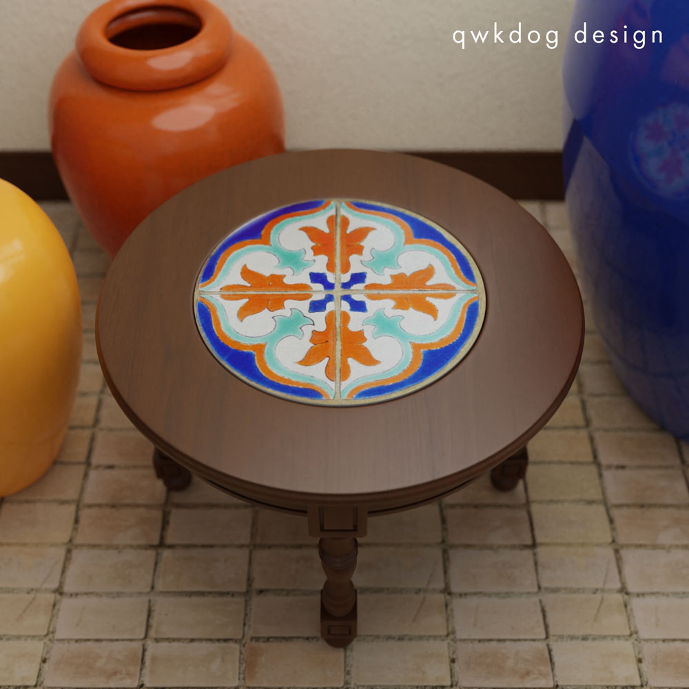 QwkDog 3D D&M Tile Table Pattern #2