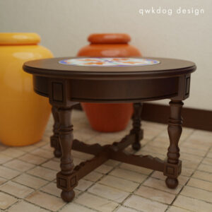 QwkDog 3D D&M Tile Table Pattern #2 - Side View