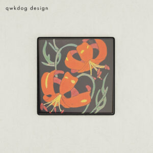 San Jose Pottery Flower Tile - Tiger Lily