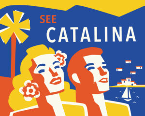 Catalina Island Shepard Illustration