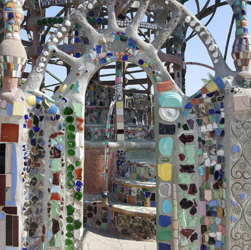 Watts Tower Los Angeles California Pottery