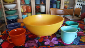 Garden City Bowl and Cups
