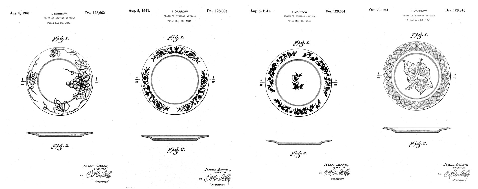 Pacific Pottery Isobel Darrow Patents