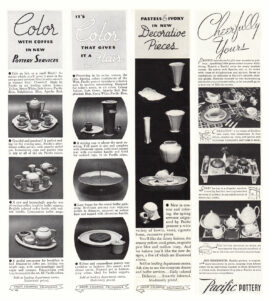 Pacific Pottery Magazine Advertising