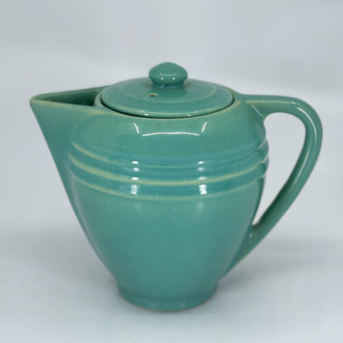 QwkDog Pacific Pottery Hostessware 443 Ind Demi Pot green Peter Davis