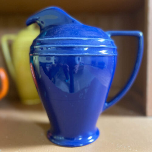 QwkDog Pacific Pottery Hostessware 460 2 qt. Restyled Pitcher pacblue Peter Davis