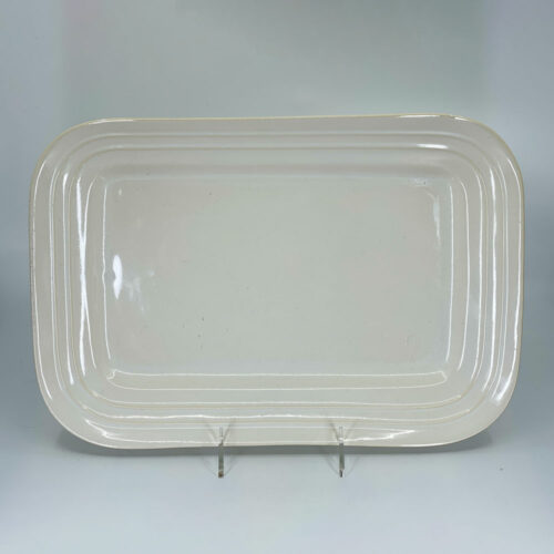 QwkDog Pacific Pottery Hostessware 617 Platter white